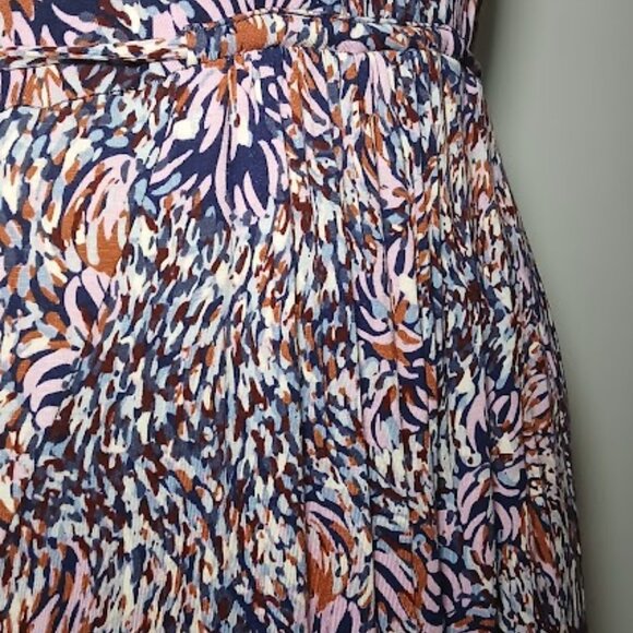 NWT Motherhood Abstact Sleeveless Maxi Dress Size XS - Picture 5 of 8